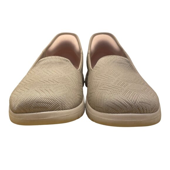 Skechers Women’s Taupe Slip-Ins Air-Cooled Memory Foam Flat Sneakers Size 11 - Picture 2 of 9
